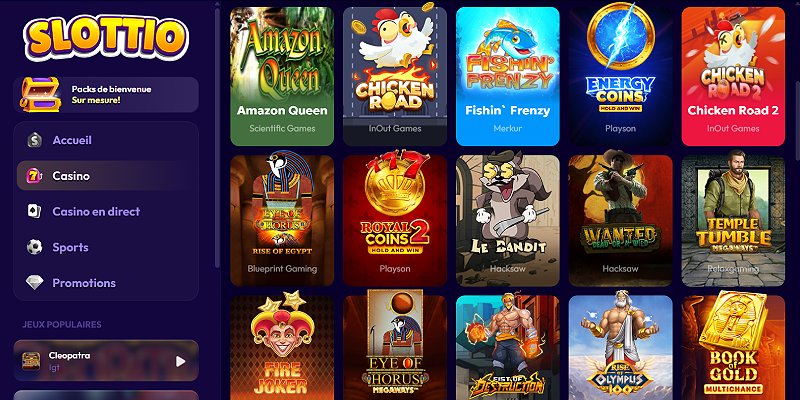 Slottio screenshot